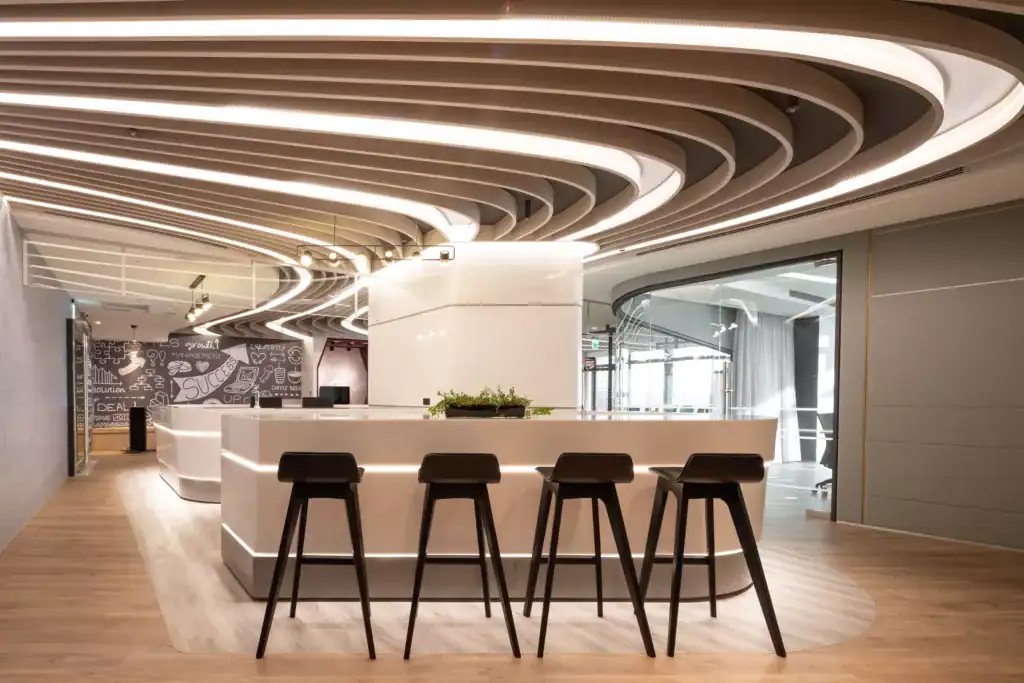[台中商務中心推薦] CBC SPACE 台中館 流線型櫃檯