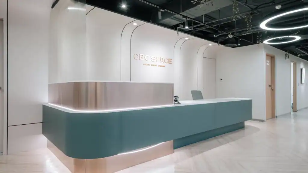 CBC SPACE 大安信義安和館 流線型櫃檯